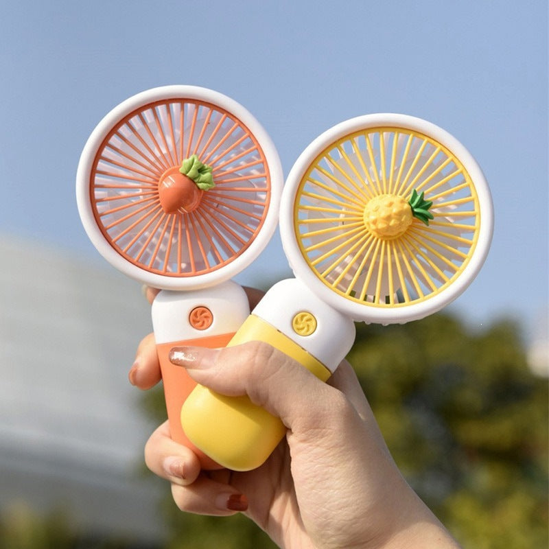 Summer Handheld USB Mini Fan, Portable and Multifunctional